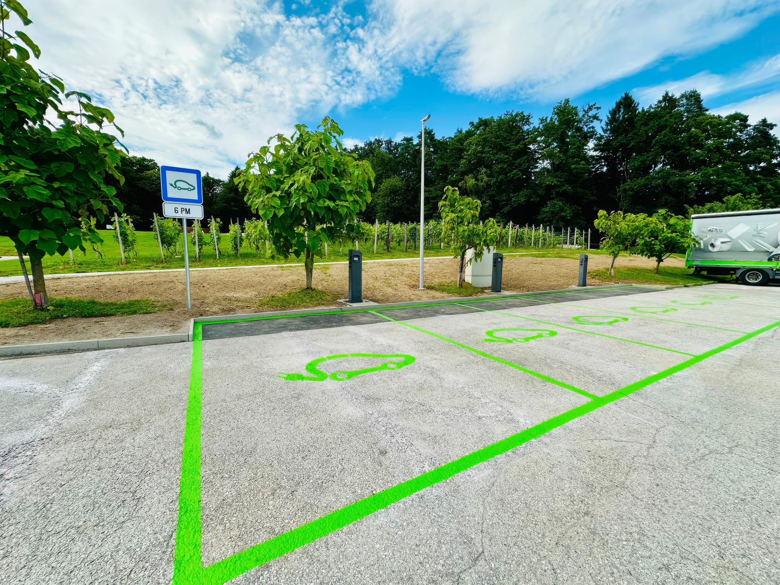 Električne polnilnice pri Gostišču Iršič
